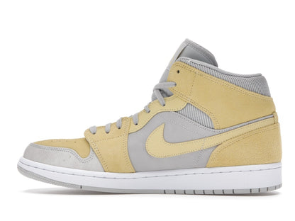 Jordan 1 Mid Mixed Textures Yellow