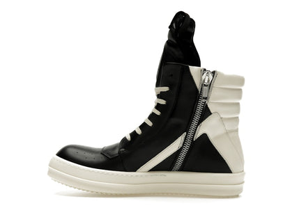 Rick Owens Strobe Geobasket High Black Milk