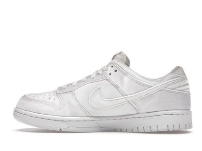 Nike Dunk Low Dover Street Market Triple White Velvet
