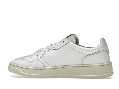 Autry Medalist Leather Low White