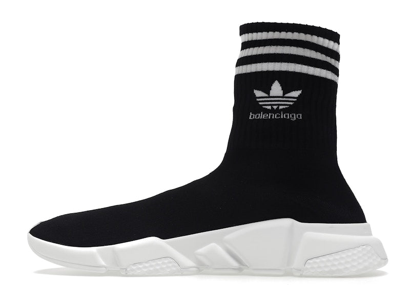 Balenciaga x adidas Speed Trainer Black White