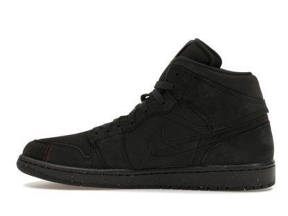 Jordan 1 Mid SE Craft Dark Smoke Red