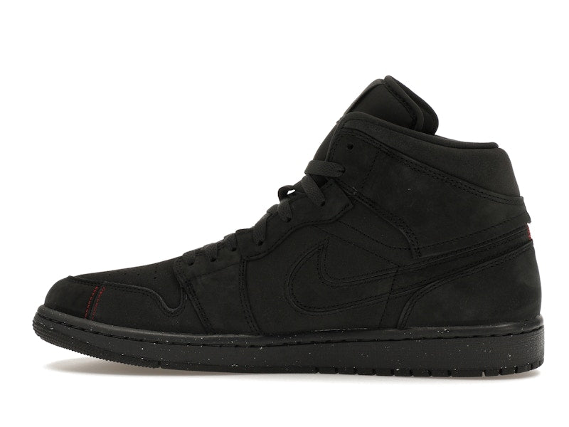 Jordan 1 Mid SE Craft Dark Smoke Red