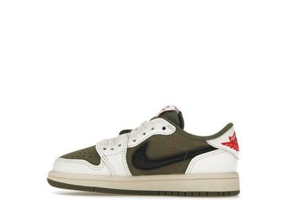 Jordan 1 Retro Low OG SP Travis Scott Medium Olive (PS)