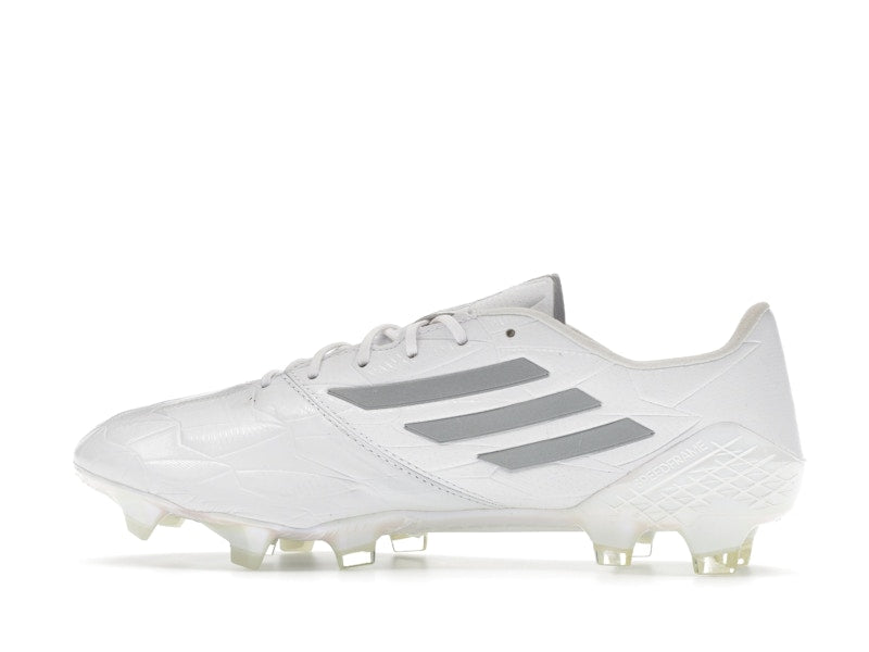 adidas Adizero F50 4 Leather FG White Silver Metallic