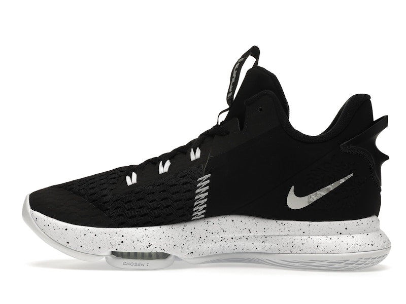 Nike LeBron Witness 5 Black Metallic Silver