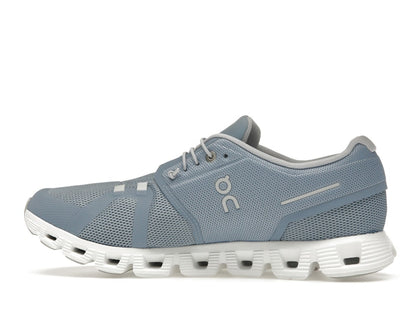 On Running Cloud 5 Chambray White
