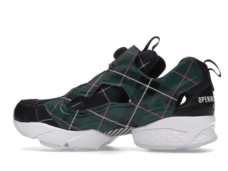 Reebok Instapump Fury Opening Ceremony Plaid Green