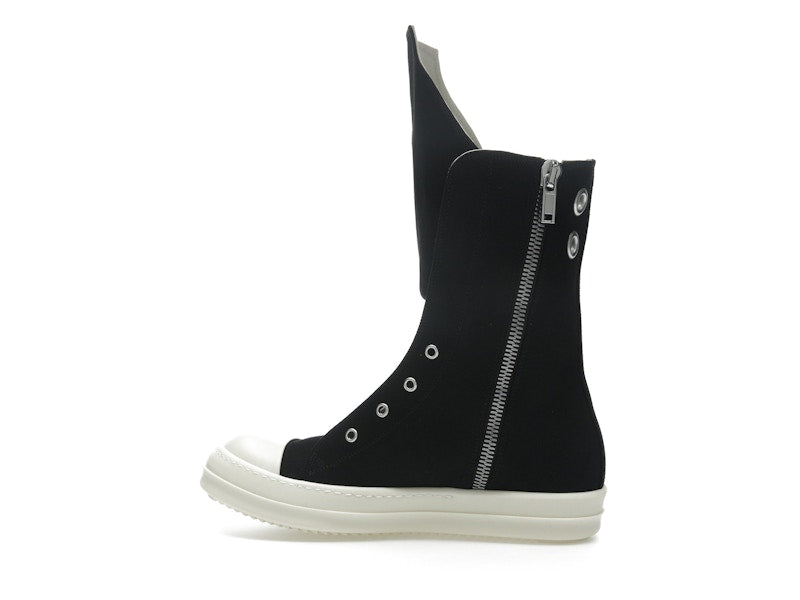 Rick Owens Hollywood DRKSHDW Boot Sneaks Black Milk