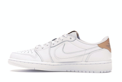 Jordan 1 Retro Low OG White Vachetta