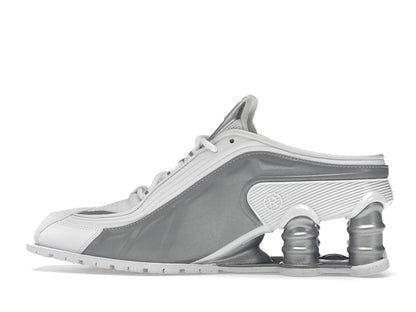 Nike Shox MR4 Mule Martine Rose Metallic Silver