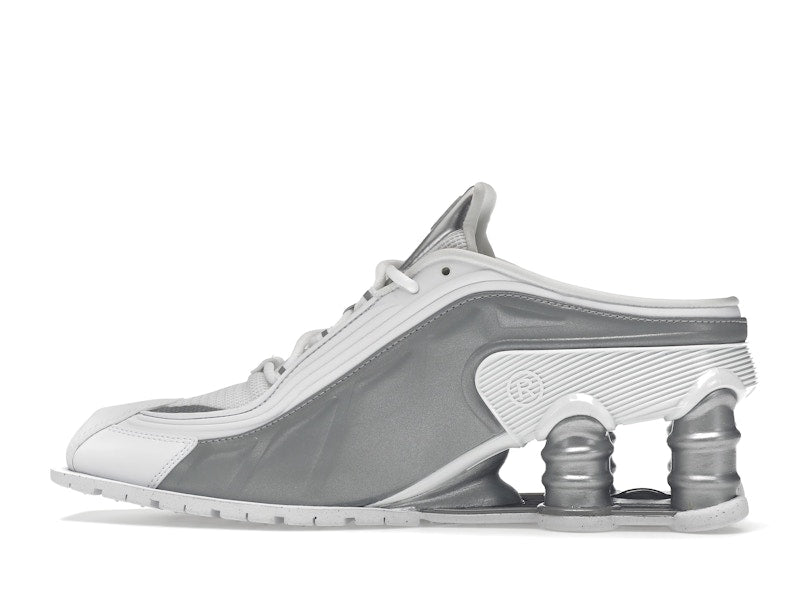 Nike Shox MR4 Mule Martine Rose Metallic Silver