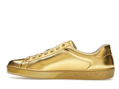 Gucci Ace Metallic Gold