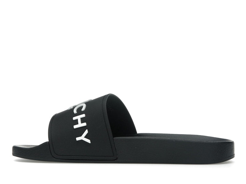 Givenchy Paris Slide Sandals Black