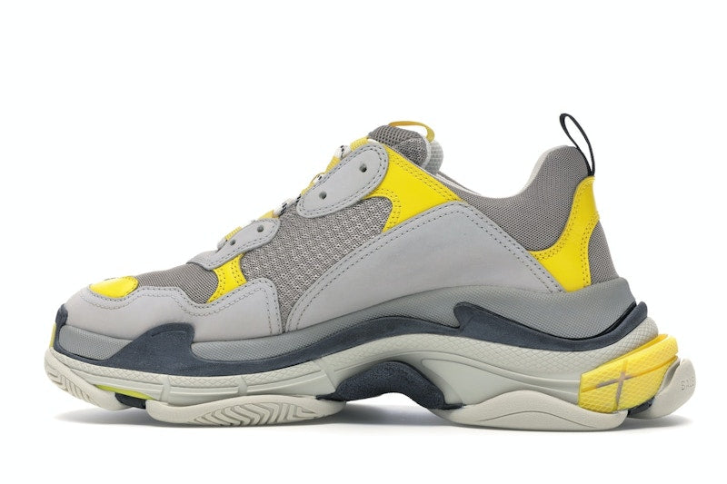 Balenciaga Triple S Grey Yellow Black