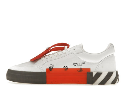 OFF-WHITE Vulcanized Low White Khaki Canvas