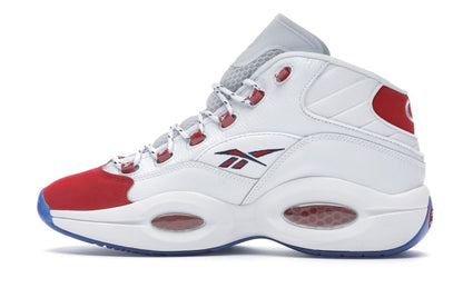 Reebok Question Mid Red Toe 25th Anniversary