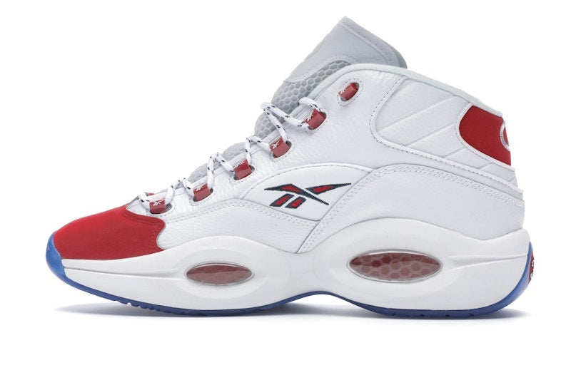 Reebok Question Mid Red Toe 25th Anniversary