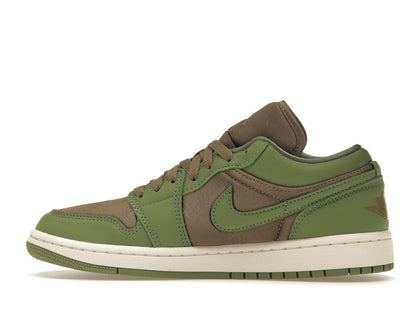 Jordan 1 Low SE Brown Kelp Sky J Light Olive (Women's)