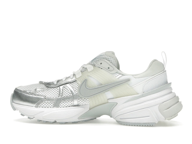 Nike V2K Run Metallic Silver White (Women's)
