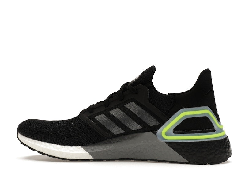 adidas Ultra Boost 20 Core Black Signal Green