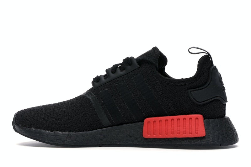 adidas NMD R1 Core Black Lush Red