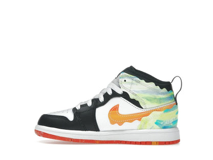 Jordan 1 Mid SE Wavy (PS)