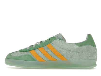 adidas Gazelle Indoor Hazy Green Crew Yellow (Women's)