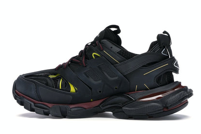 Balenciaga Track Trainers Black Bordeaux