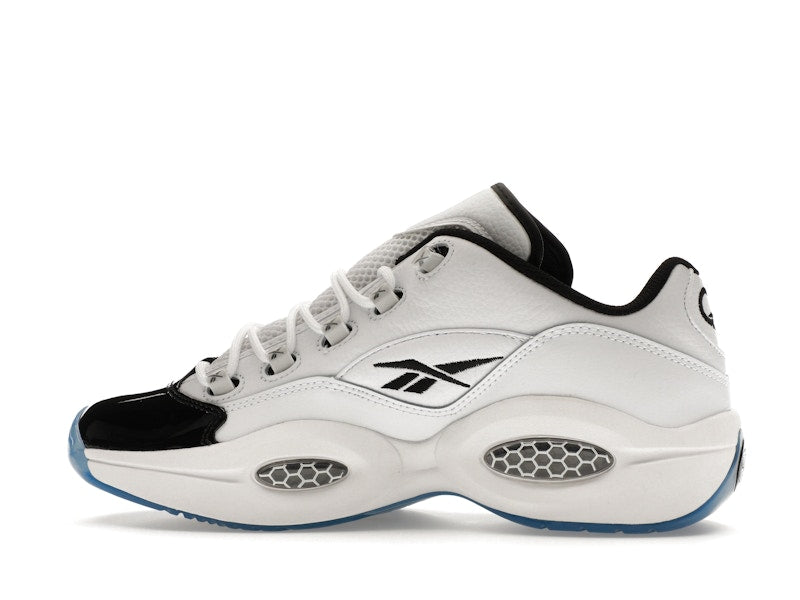 Reebok Question Low White Black Toe