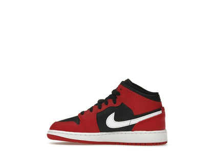 Jordan 1 Mid Gym Red Black White (GS)