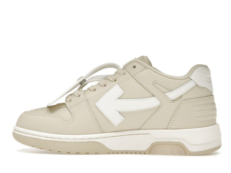 OFF-WHITE Out Of Office OOO Low Tops Angora White