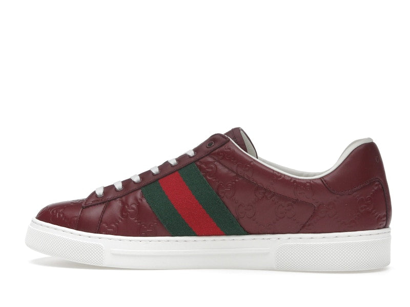 Gucci Ace Web Red Rosso Ancora