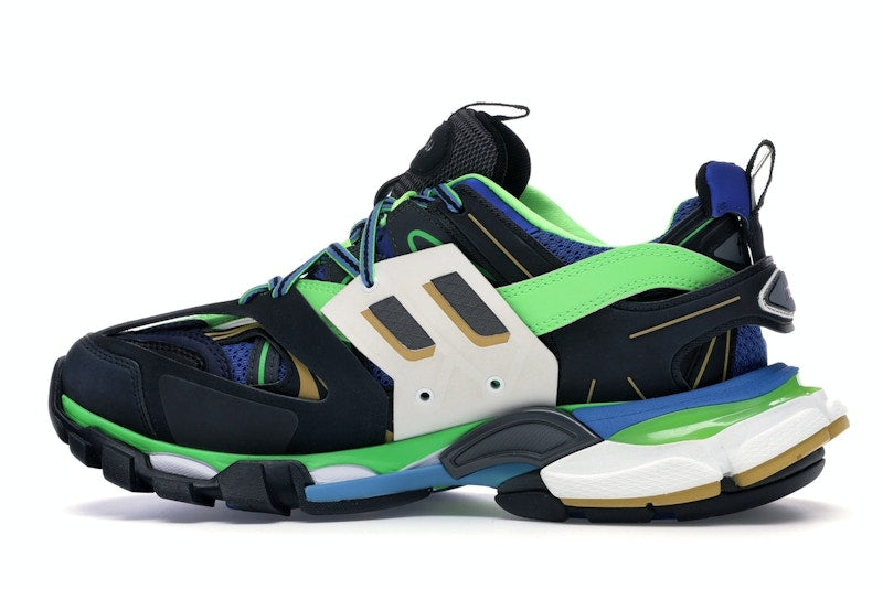 Balenciaga Track Green White Blue