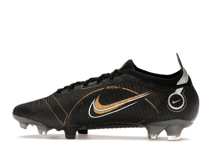 Nike Mercurial Vapor 14 Elite FG Black Metallic Silver Cave Stone Metallic Gold