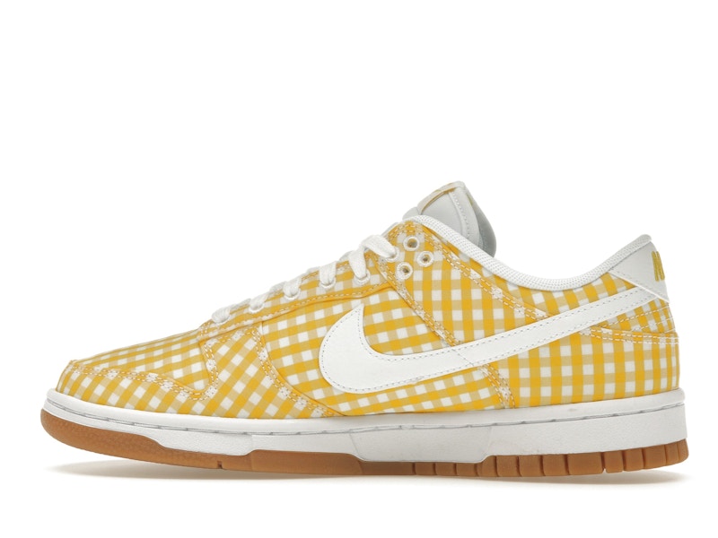 Nike Dunk Low Yellow Gingham (Women's)