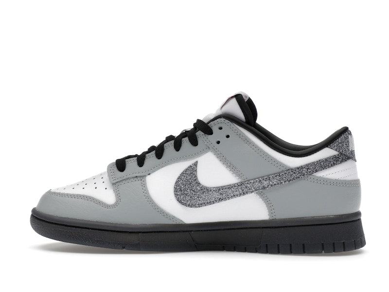 Nike Dunk Low LX Glitter Swoosh White Light Smoke Grey (Women's)