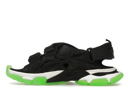 Balenciaga Track Sandal Black White Green