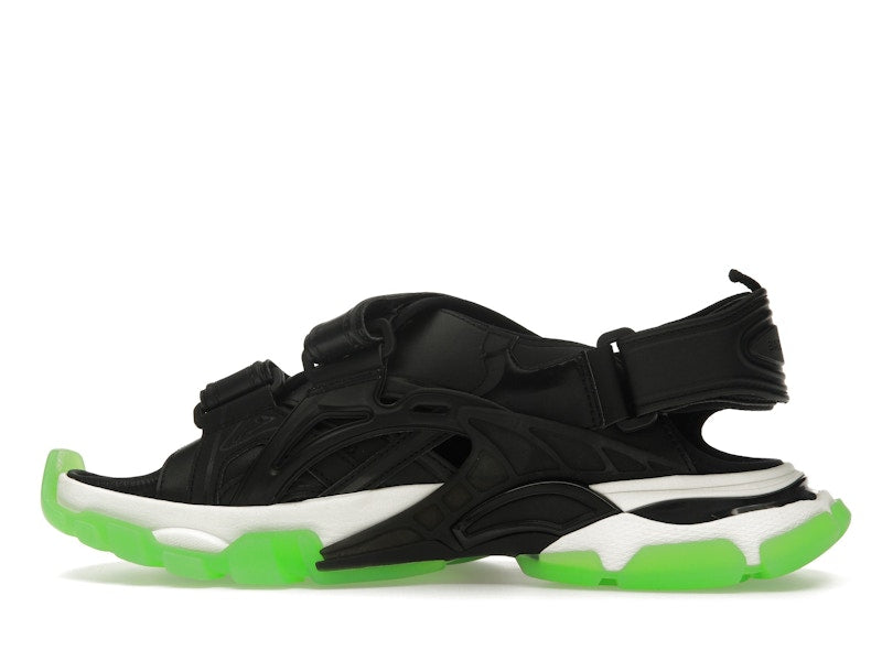 Balenciaga Track Sandal Black White Green