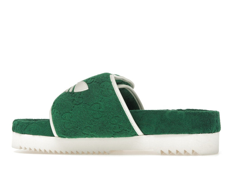 adidas x Gucci GG Platform Sandal Green