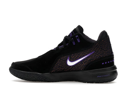 Nike Zoom LeBron NXXT Gen AMPD Black Field Purple Bright Mandarin