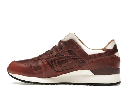 ASICS Gel-Lyte III Packer Shoes x J. Crew Oxblood Leather