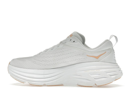 Hoka One One Bondi 8 White Cantaloupe (Women's)