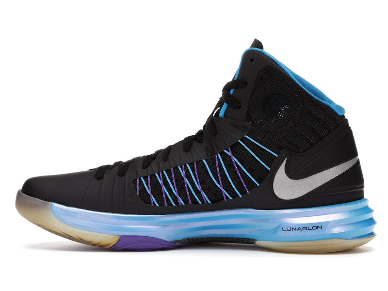 Nike Hyperdunk Plus Black Blue Glow