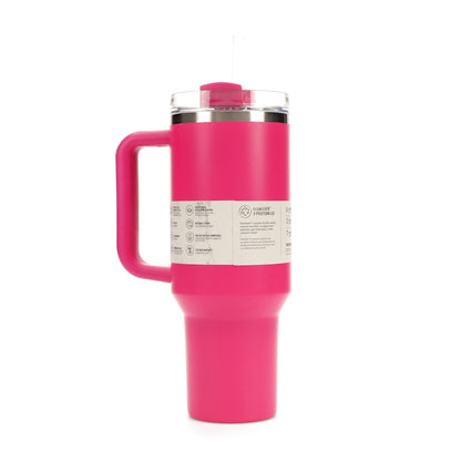 Stanley Flowstate Quencher 40oz Tumbler Camelia