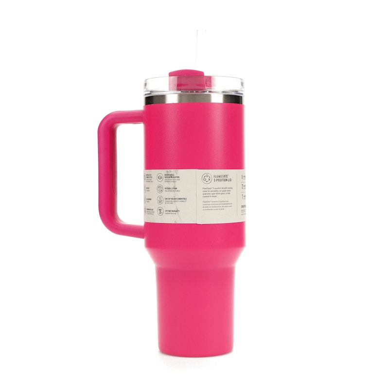 Stanley Flowstate Quencher 40oz Tumbler Camelia