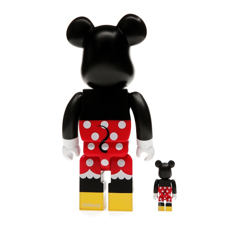 Bearbrick x Disney Minnie Mouse 100% & 400% Set
