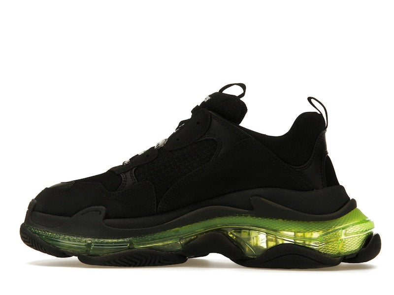 Balenciaga Triple S Black Yellow Fluo