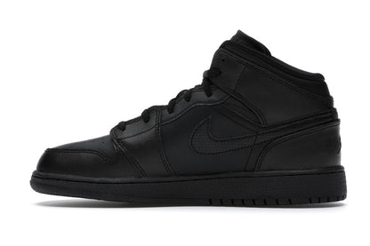 Jordan 1 Retro Mid Black (2016) (GS)