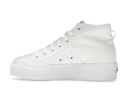 adidas Nizza Platform Mid Cloud White (Women's)